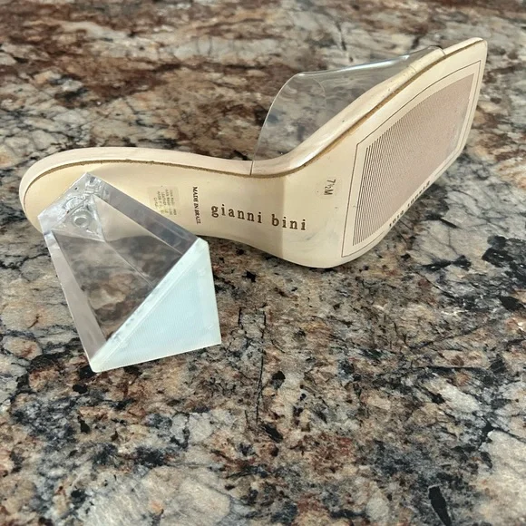 Open toe chunky heels - Picture 5 of 5